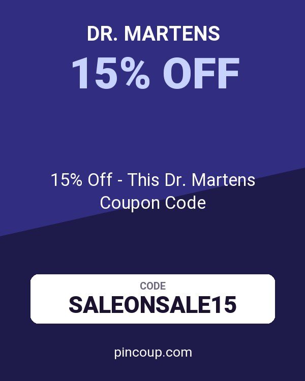 15% Off - This Dr. Martens Coupon Code