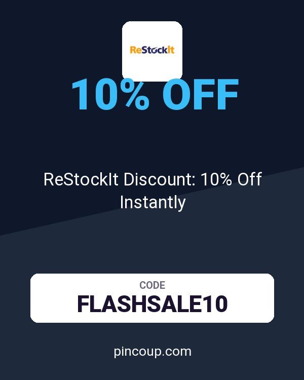 ReStockIt.com coupon: ReStockIt Discount: 10% Off Instantly