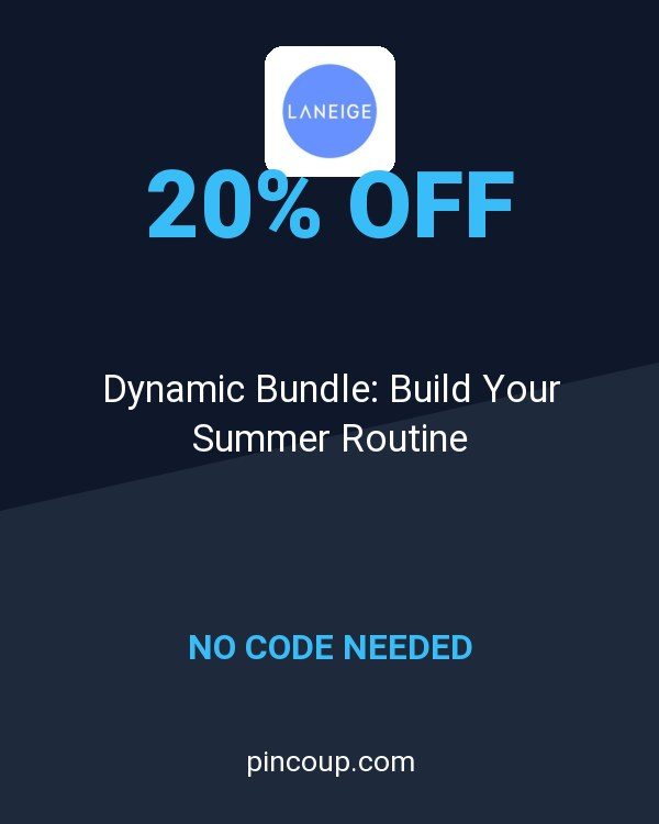 Laneige coupon: Dynamic Bundle: Build Your Summer Routine