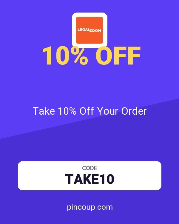 LegalZoom coupon: Take 10% Off Your Order