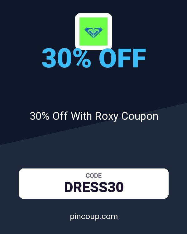 30% Off With Roxy Coupon