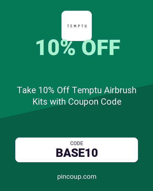 TEMPTU PRO: Take 10% Off Temptu Airbrush Kits with Coupon Code