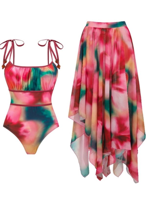 New Tankini Swimwears Tankini Set Sexy Swimsuit Women Summer Bathing Suit Bikini Set Sleeveless Beach Swimming Suit Female at AliExpress
