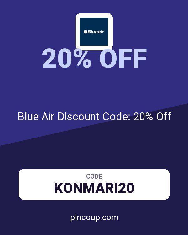 Blueair CA coupon: Blue Air Discount Code: 20% Off