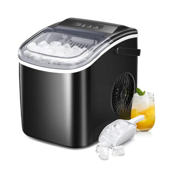 COWSAR 26 lbs/24H Bullet Ice Portable Ice Maker - BLACK at Kismile