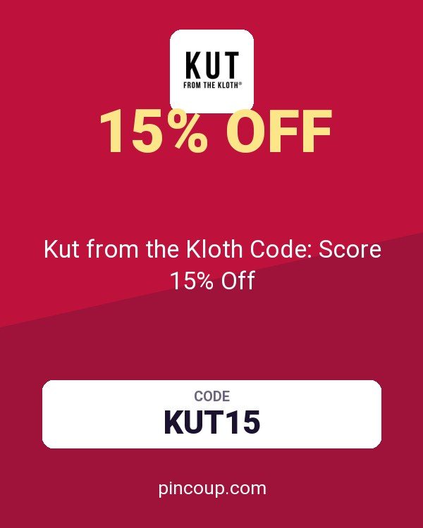 Kut from the Kloth Code: Score 15% Off