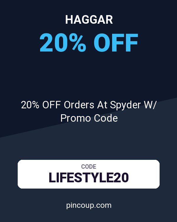 Haggar coupon: 20% OFF Orders At Spyder W/ Promo Code