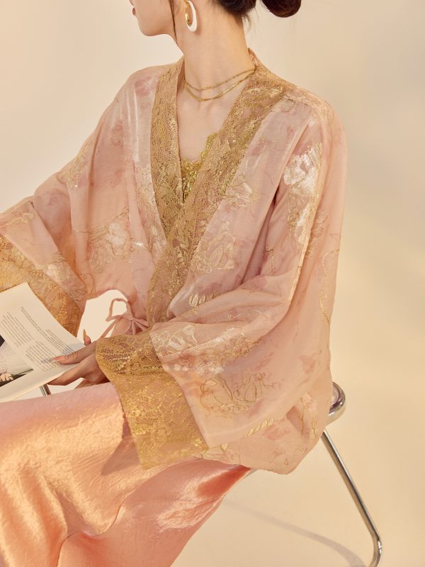 New Chinese Style Fashion Embroidered Jacket Women's Loose Cardigan Top Long Sleeve Cardigan Cheongsam Coat Outerwear at AliExpress