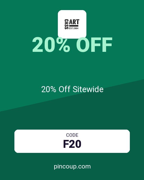 Cass Art coupon: 20% Off Sitewide