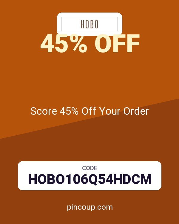 HOBO Bags coupon: Score 45% Off Your Order
