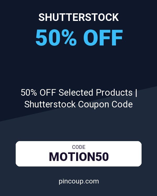 50% OFF Selected Products | Shutterstock Coupon Code