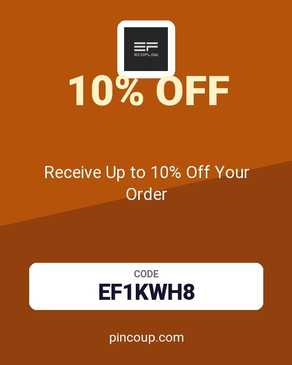 EcoFlow coupon: Receive Up to 10% Off Your Order