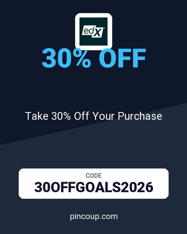 edX coupon: Take 30% Off Your Purchase