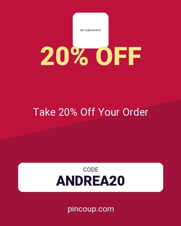 Scarosso Srl coupon: Take 20% Off Your Order
