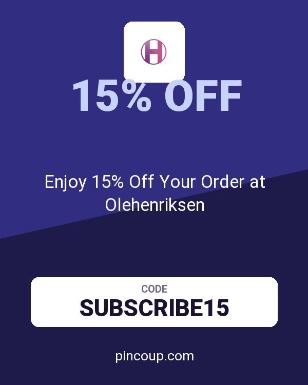 Enjoy 15% Off Your Order at Olehenriksen