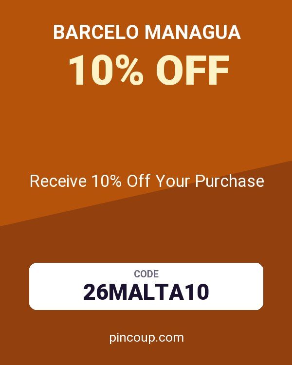 Barcelo Managua coupon: Receive 10% Off Your Purchase