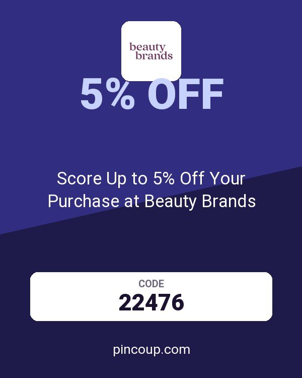 Score Up to 5% Off Your Purchase at Beauty Brands