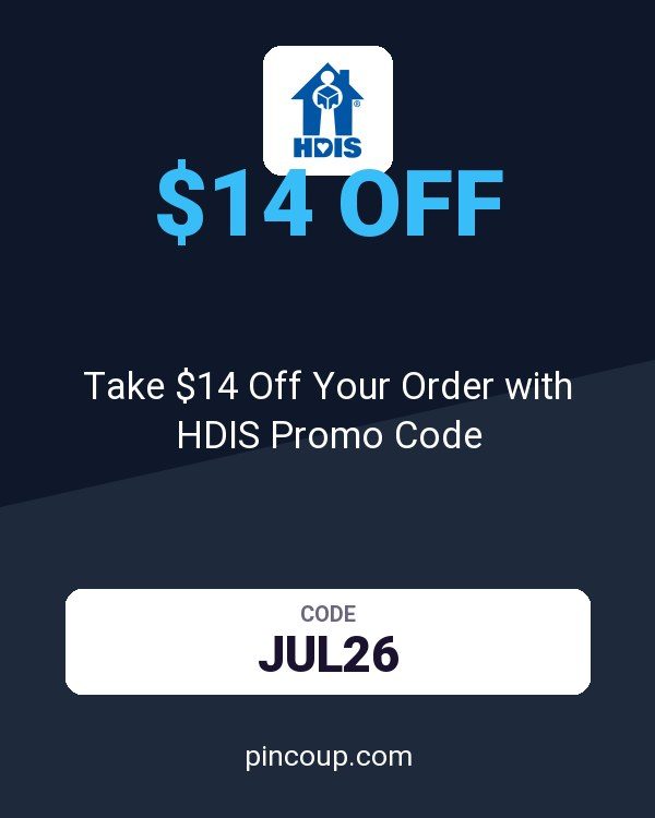 Take $14 Off Your Order with HDIS Promo Code
