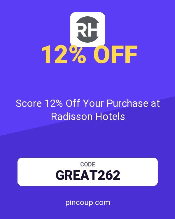 Score 12% Off Your Purchase at Radisson Hotels