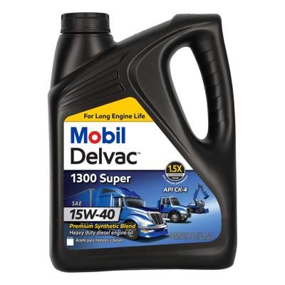 Mobil Delvac 1300 Super Heavy Duty Diesel Engine Oil 15w40 Premium Synthetic Blend 1 Gal Us at NAPA (Auto)