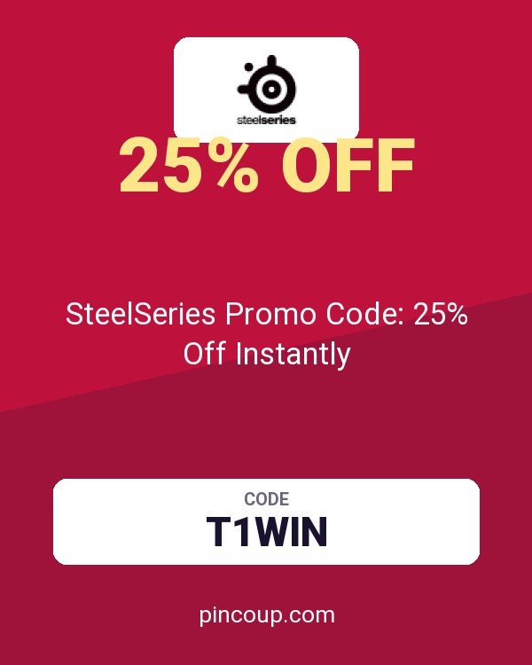 SteelSeries Promo Code: 25% Off Instantly