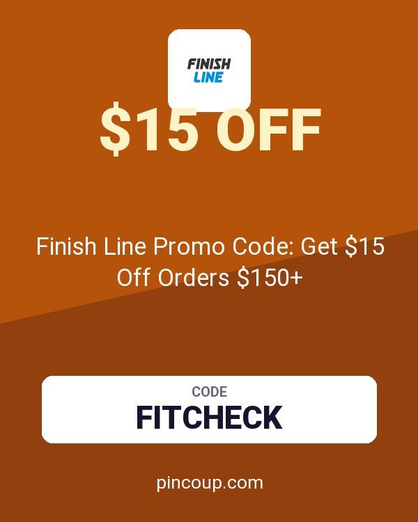 Finish Line Promo Code: Get $15 Off Orders $150+