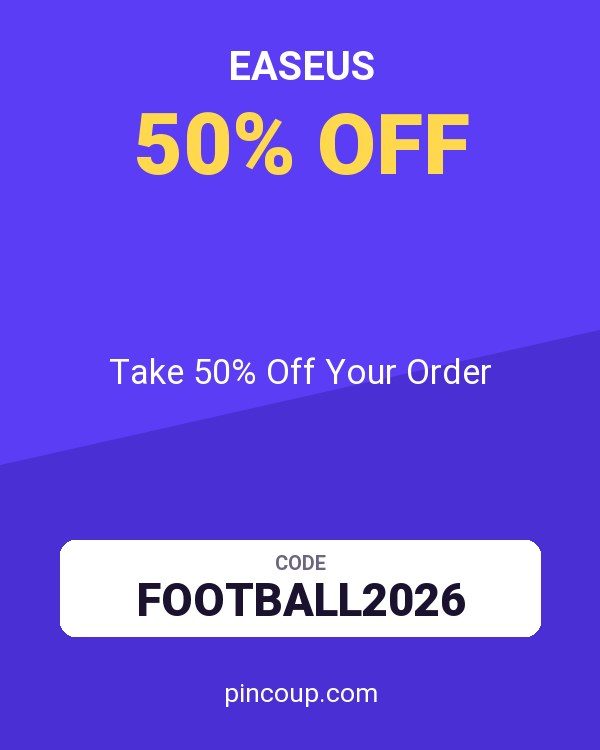EaseUS coupon: Take 50% Off Your Order