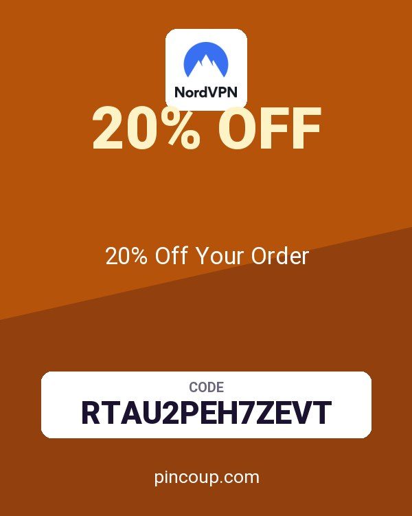 NordVPN coupon: 20% Off Your Order