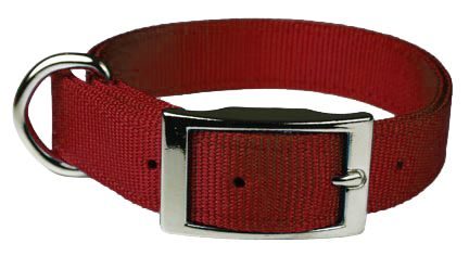 Double Layer Dog Collar 24 Inch Red at Horse.com