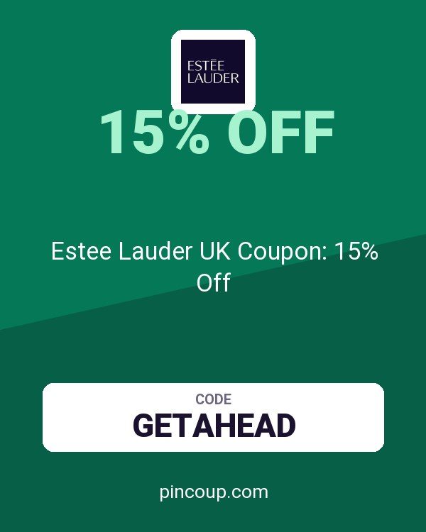 Estee Lauder UK Coupon: 15% Off