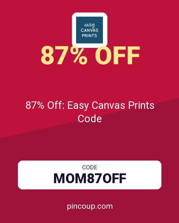87% Off: Easy Canvas Prints Code