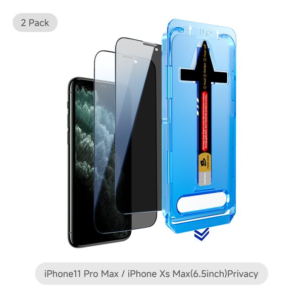 iPhone 11 Gen 2 Screen Protector - Privacy / iPhone11 Pro Max / iPhone Xs Max(6.5inch) at Magic John