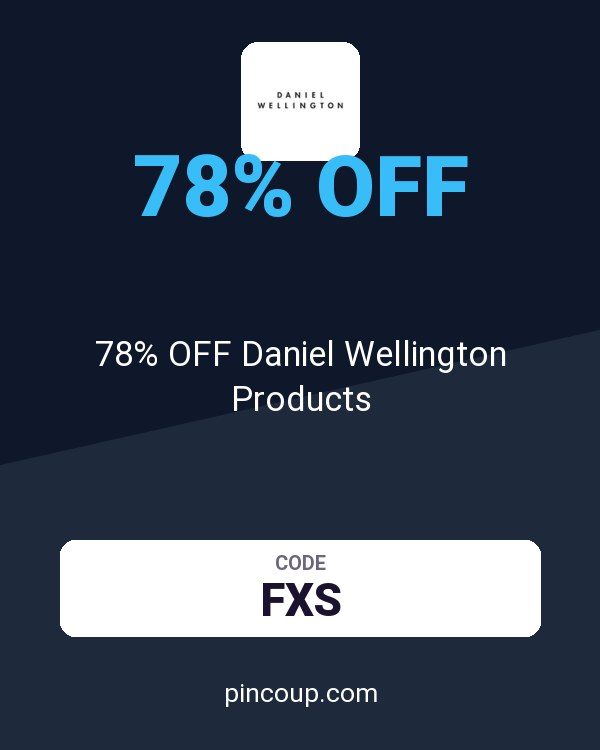 78% OFF Daniel Wellington Products