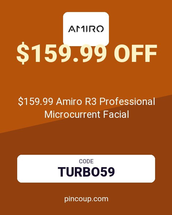 $159.99 Amiro R3 Professional Microcurrent Facial