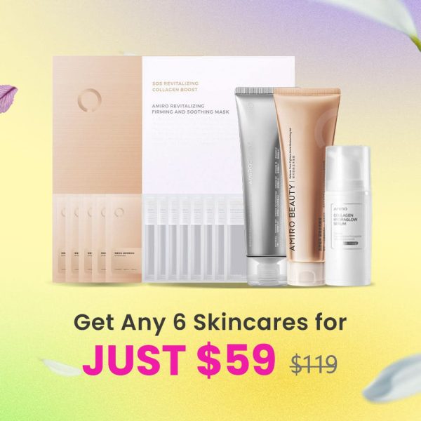 [Ultimate Saving] Pick 6 Skincares for $59 at AMIRO