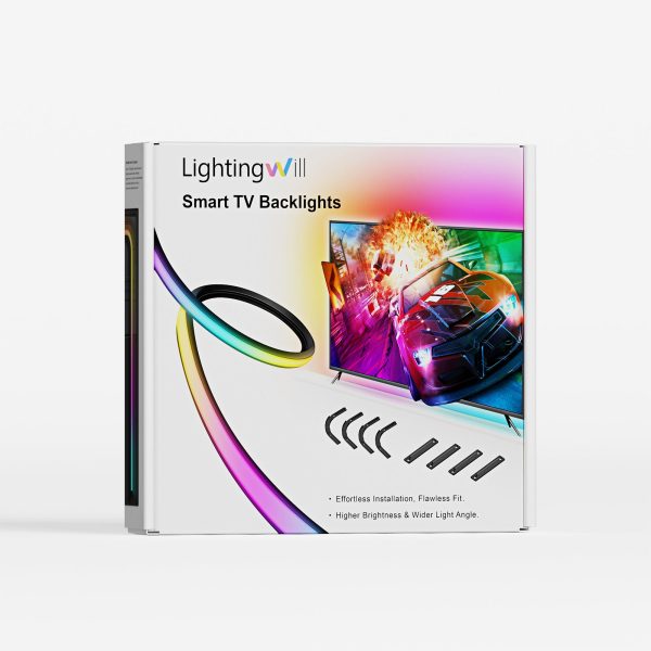 LightingWill CST1 Smart TV Backlights - 9.84FT for 32"-43" TV