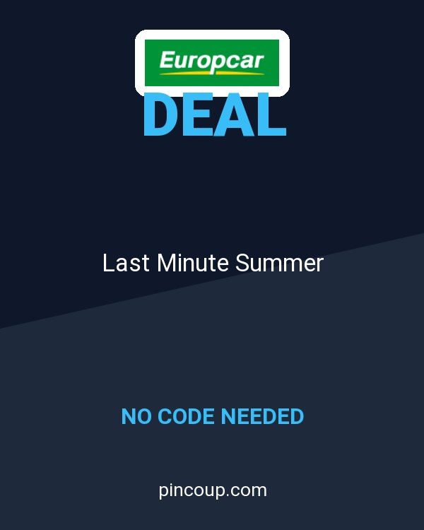 Europcar_AU NZ coupon: Last Minute Summer