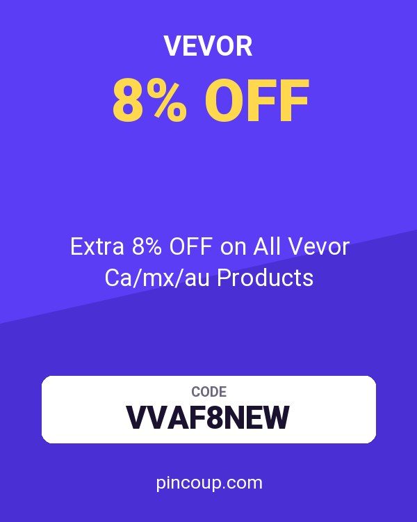 Extra 8% OFF on All Vevor Ca/mx/au Products