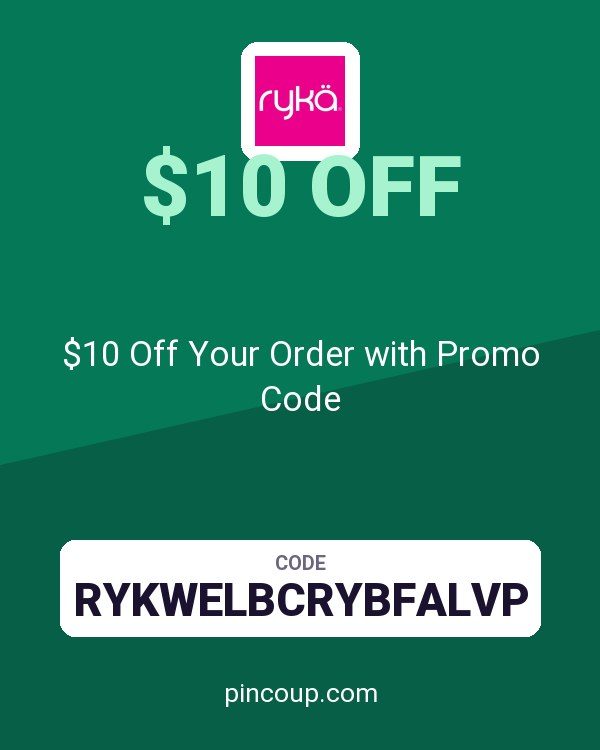 Ryka coupon: $10 Off Your Order with Promo Code