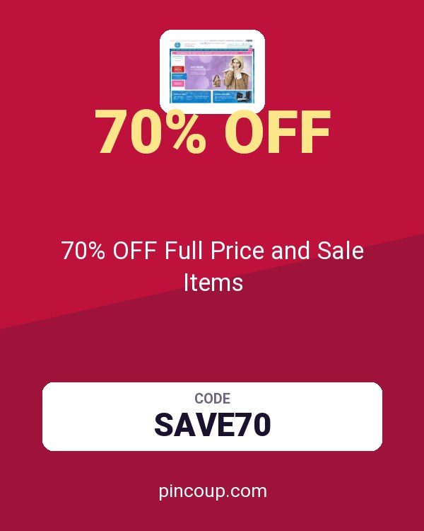 HSN, Inc. coupon: 70% OFF Full Price and Sale Items