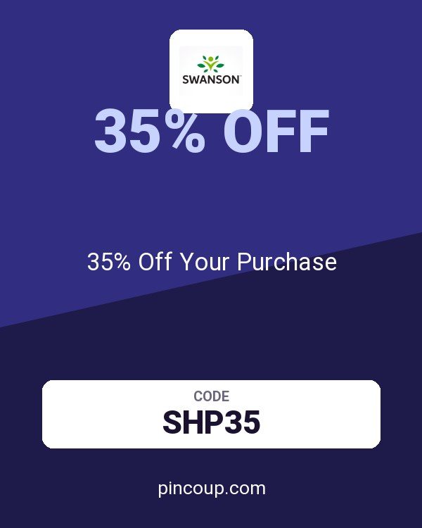 Swanson Health Products coupon: 35% Off Your Purchase