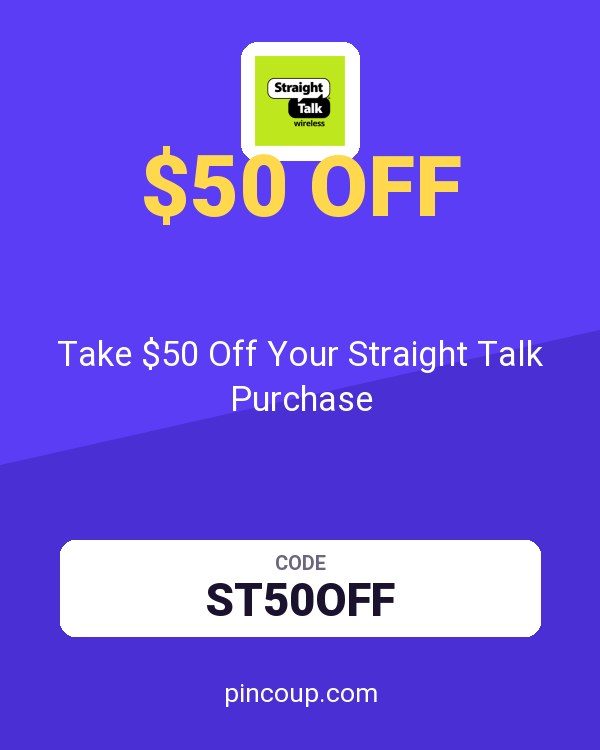 Take $50 Off Your Straight Talk Purchase