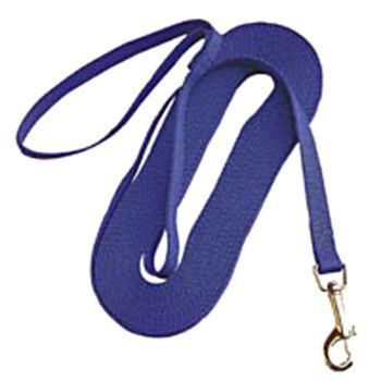 Nylon Training Lead - Blue 15 Foot at Horse.com