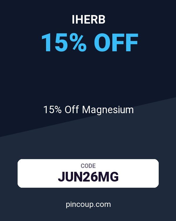 iHerb coupon: 15% Off Magnesium
