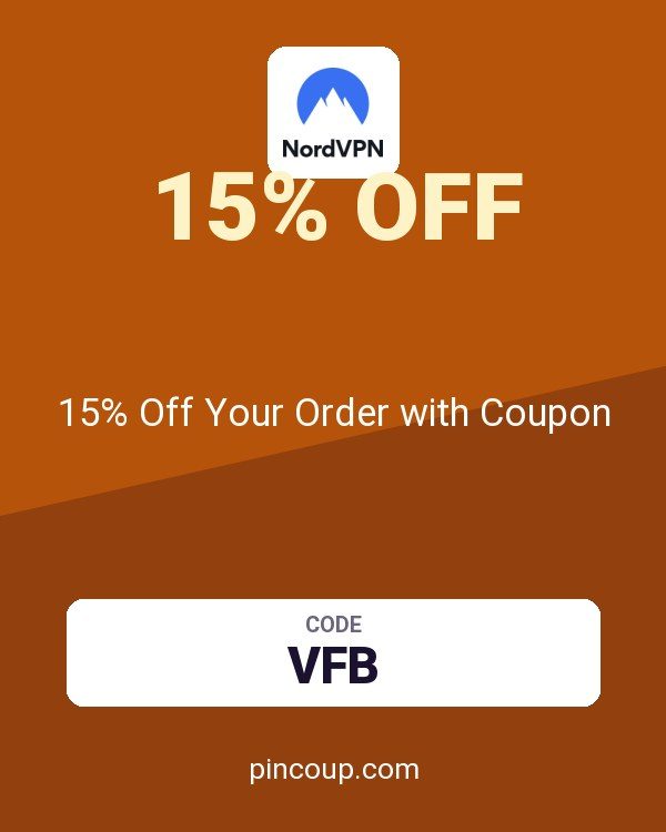 NordVPN: 15% Off Your Order with Coupon