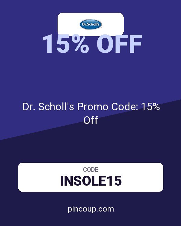 Dr. Scholl's Promo Code: 15% Off