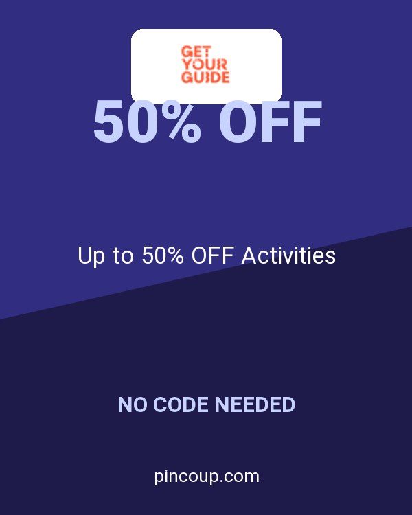 GetYourGuide coupon: Up to 50% OFF Activities