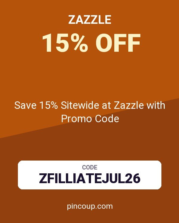 Save 15% Sitewide at Zazzle with Promo Code