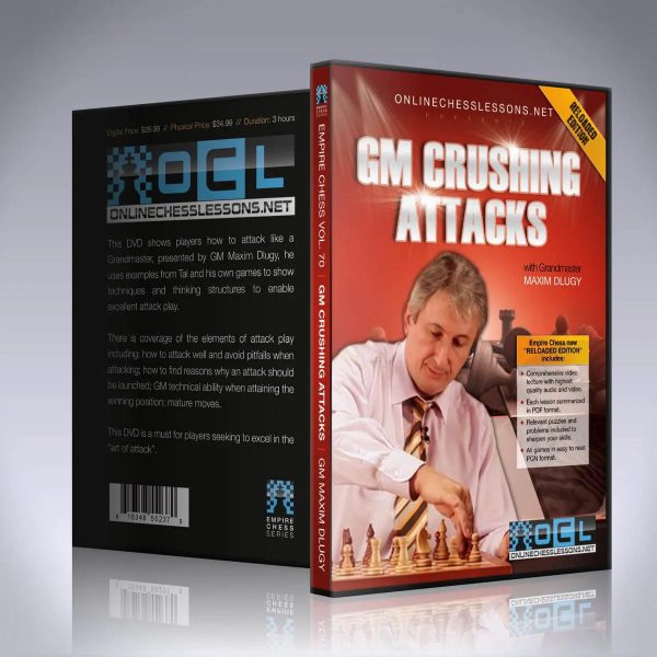 CLEARANCE - GM Crushing Attacks - EMPIRE CHESS at House of Staunton