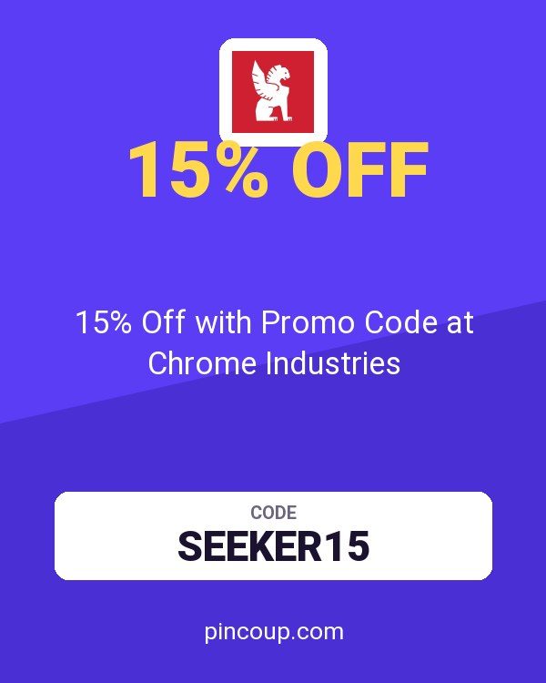 15% Off with Promo Code at Chrome Industries